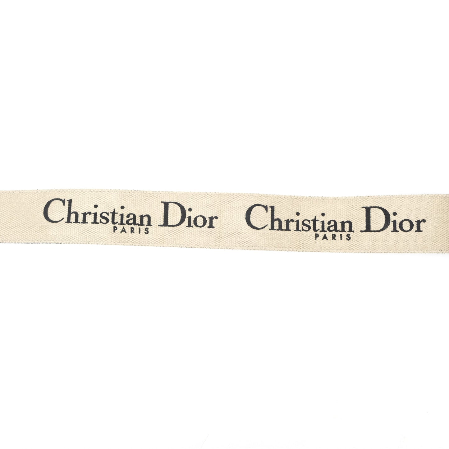 Christian Dior Navy 'Christian Dior Paris' Embroidery Shoulder Strap