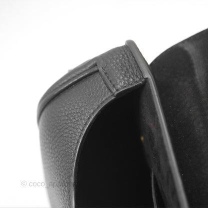 Christian Dior Medium Bobby Flap Black Grained Calfskin