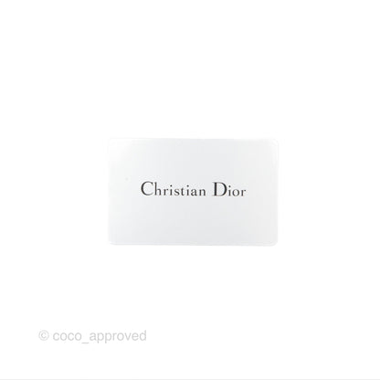 Christian Dior Micro 30 Montaigne Flap Bag Blue Grey Smooth Calfskin