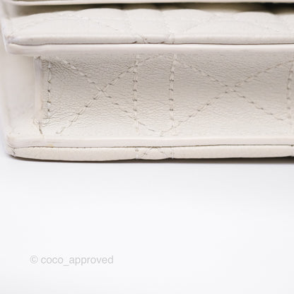 Dior Caro Pouch With Chain Latte Supple Cannage Calfskin