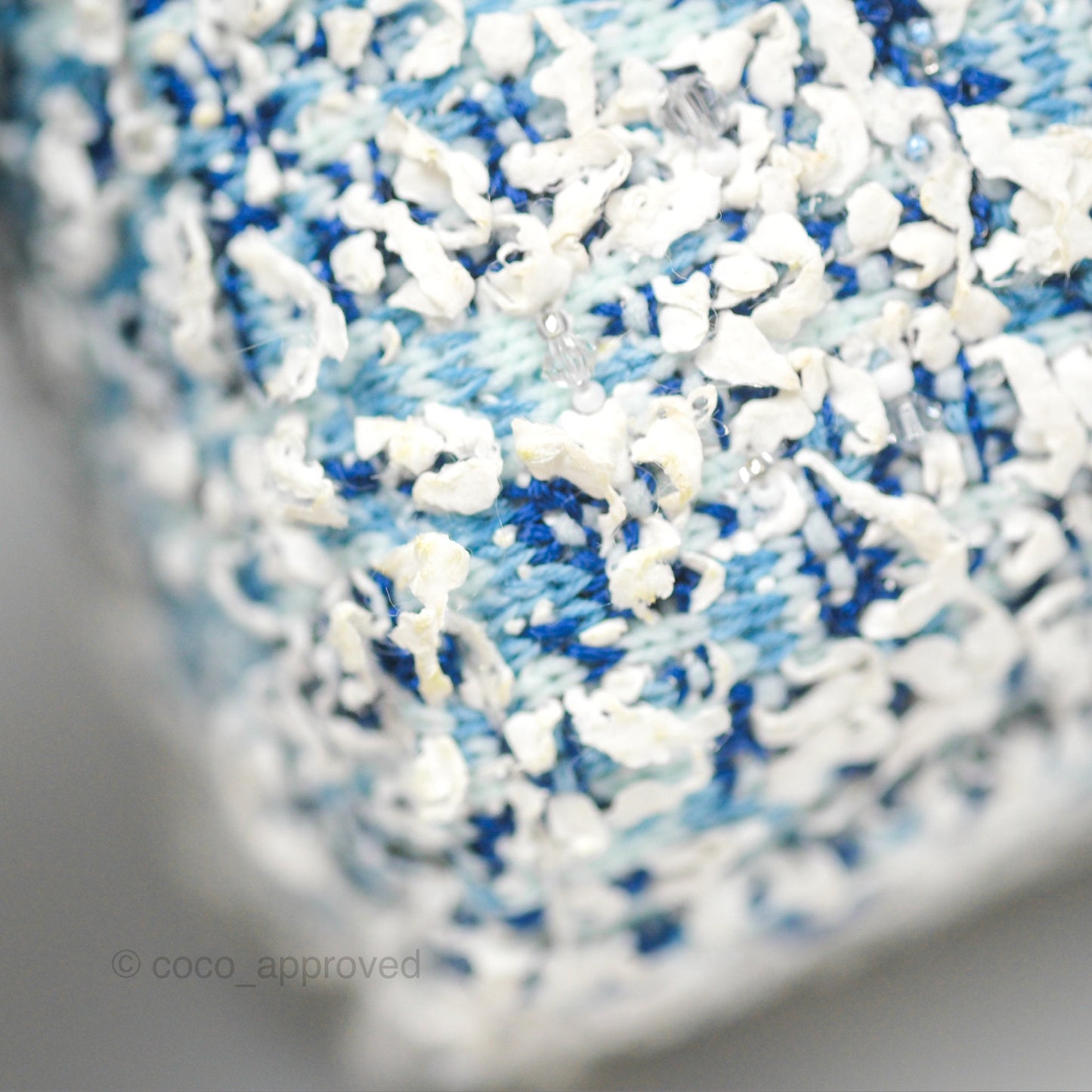 Dior Art Mini Lady Dior Beaded Blue "Chong Hyun Ha" Collaboration