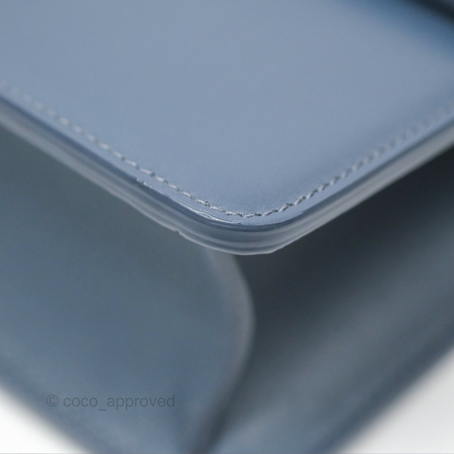 Dior 30 Montaigne Bag Blue Box Calfskin