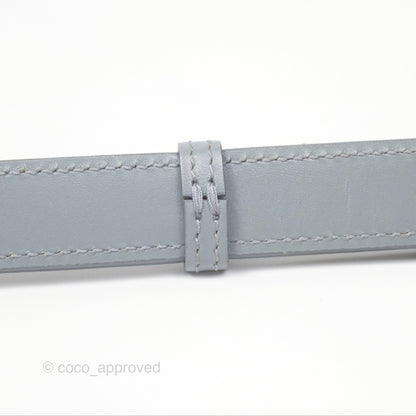Christian Dior Medium Bobby Flap Grey Box Calfskin