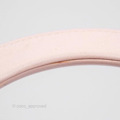 Christian Dior Medium Lady Dior Pink Lambskin Gold Hardware