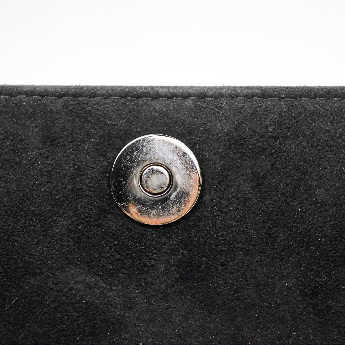 Christian Dior Lady Dior Small Clutch with Chain Lambskin So Black