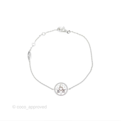 Dior Rose Des Vents Bracelet Diamonds/Mother of Pearl White Gold