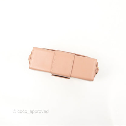 Christian Dior 30 Montaigne Beige Calfskin Box Bag