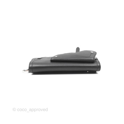 Dior Men's Saddle Bag Black Calfskin