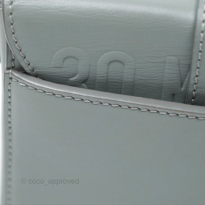 Christian Dior 30 Montaigne Box Bag Grey Calfskin