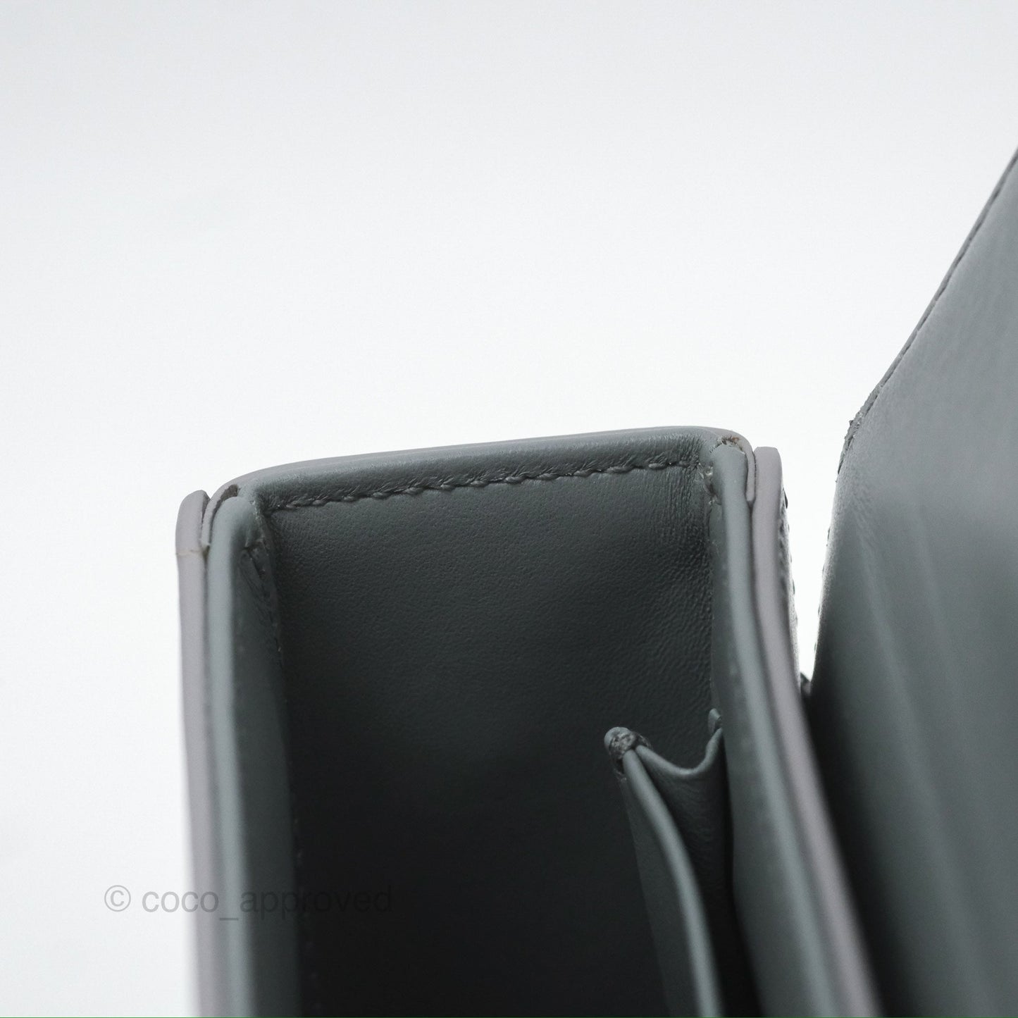 Christian Dior 30 Montaigne Box Bag Grey Calfskin