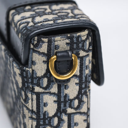 Christian Dior 30 Montaigne Oblique Jacquard Box Bag