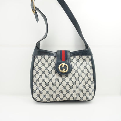 Gucci Læder Skuldertaske