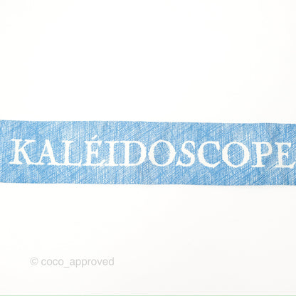Christian Dior Kaléidoscope Mitzah Silk Twilly Blue