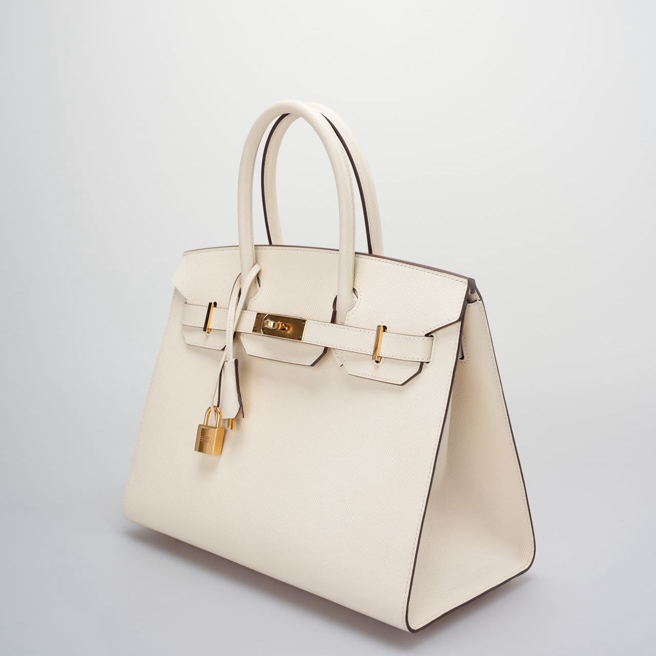 Hermes Birkin 30 Sellier Bag in Nata Epsom Leather with Gold Hardware
