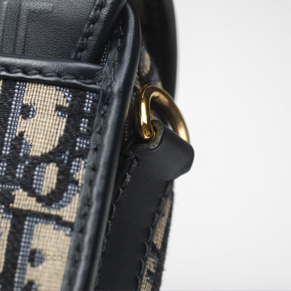 Dior Small Bobby Bag Blue Oblique Jacquard Canvas