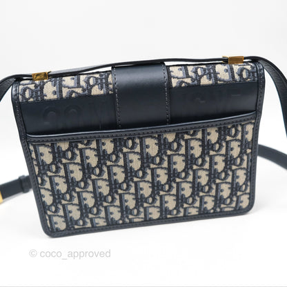 Dior 30 Montaigne Bag Blue Dior Oblique Jacquard
