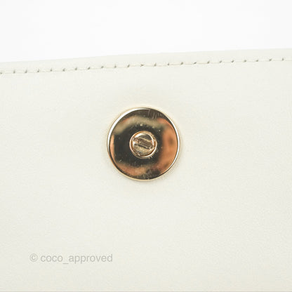 Dior Miss Dior Mini Bag White Cannage Lambskin