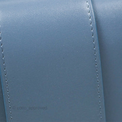 Dior 30 Montaigne Bag Blue Box Calfskin