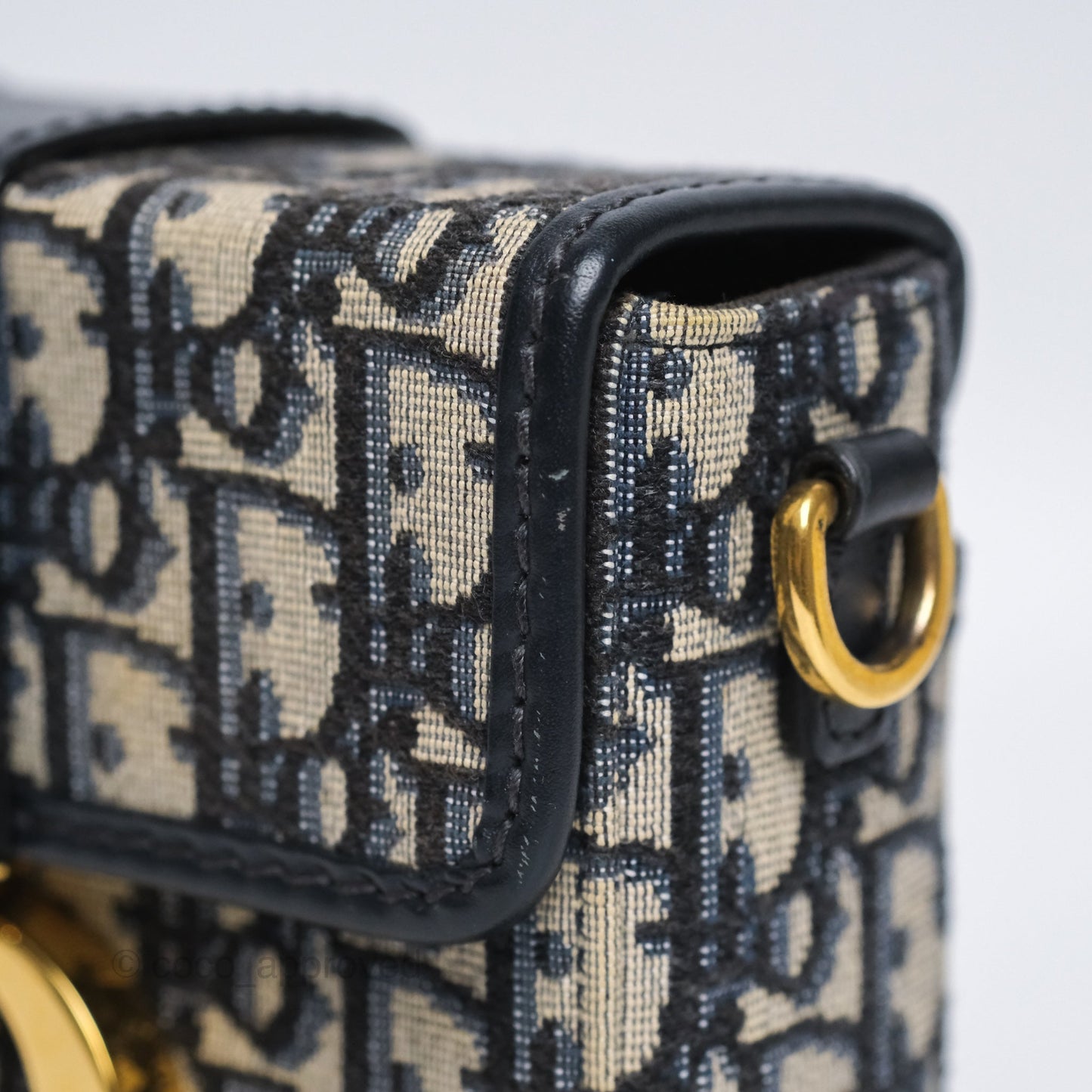 Christian Dior 30 Montaigne Oblique Jacquard Box Bag