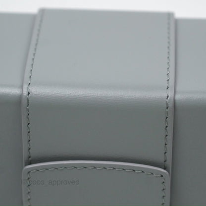 Christian Dior 30 Montaigne Box Bag Grey Calfskin