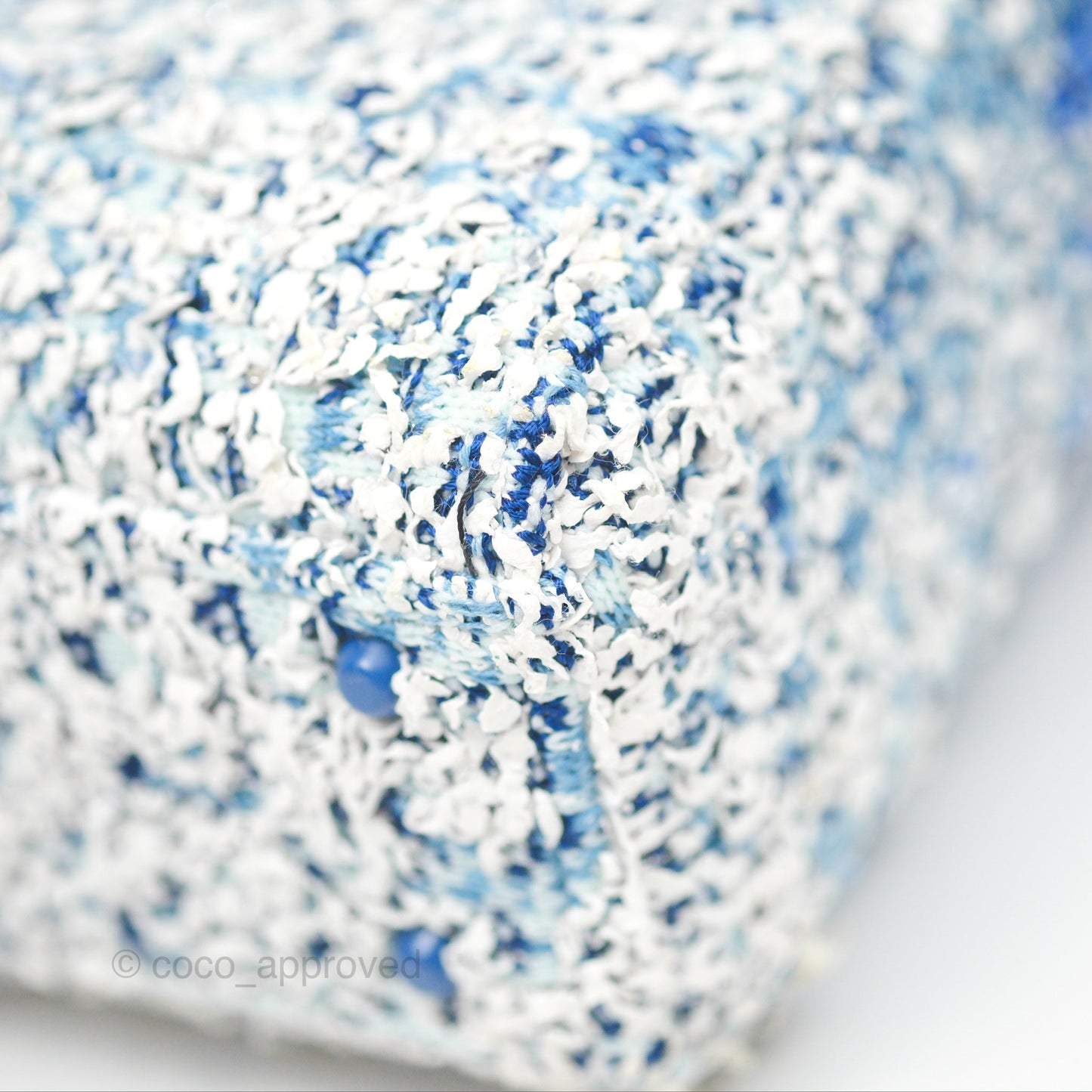 Dior Art Mini Lady Dior Beaded Blue "Chong Hyun Ha" Collaboration