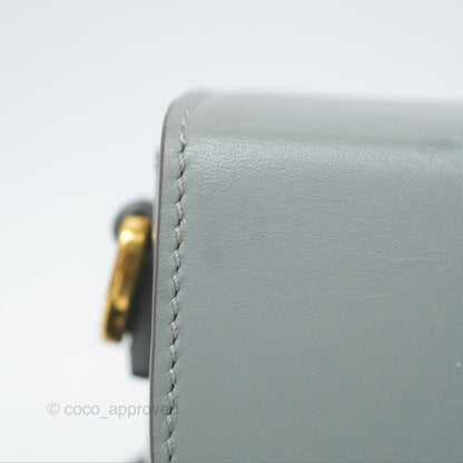 Christian Dior 30 Montaigne Box Bag Grey Calfskin