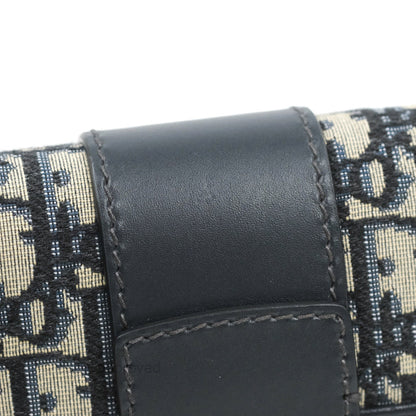 Dior 30 Montaigne Clutch Navy Oblique Canvas