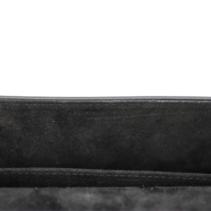 Christian Dior Lady Dior Small Clutch with Chain Lambskin So Black