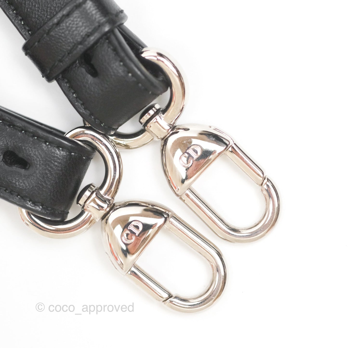 Christian Dior My ABCDior Lady Dior Black Lambskin Silver Hardware