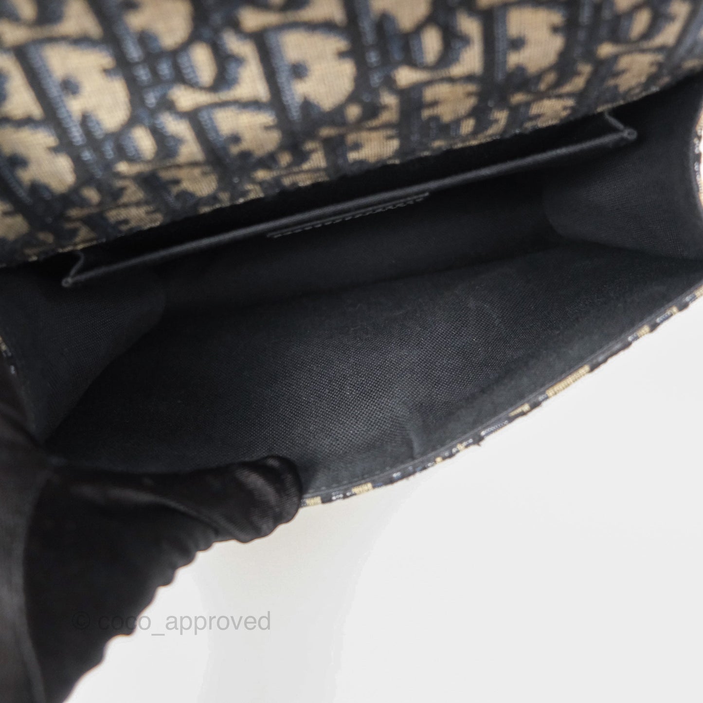 Christian Dior Small 30 Montaigne Bag Blue Dior Oblique Jacquard