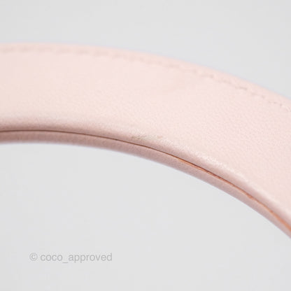 Christian Dior Medium Lady Dior Pink Lambskin Gold Hardware