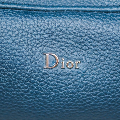 Christian Dior Backpack Calfskin Navy