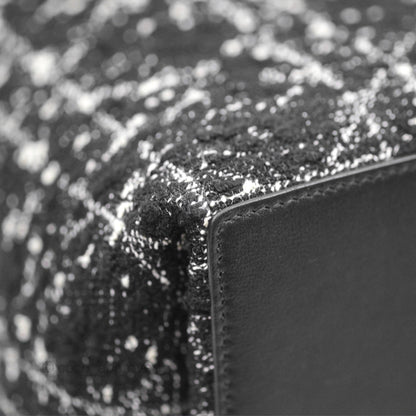 Christian Dior Medium Dior Toujours Bag Black Cannage Tweed