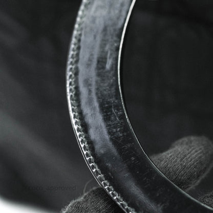 Christian Dior Vintage Large Cannage Fabric Black Lady Dior Silver Hardware