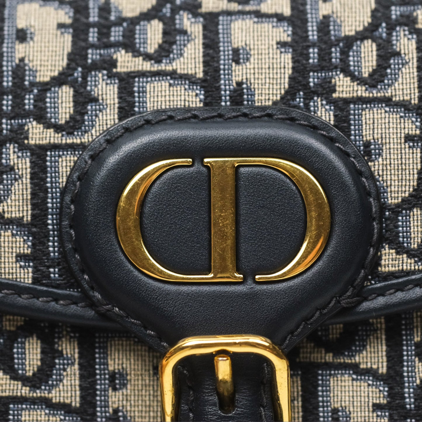 Dior Small Bobby Bag Blue Oblique Jacquard Canvas