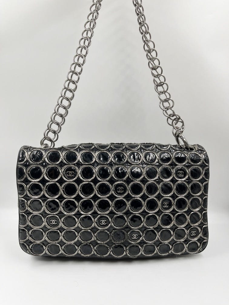 Chanel Bubble Cube Bag - Black