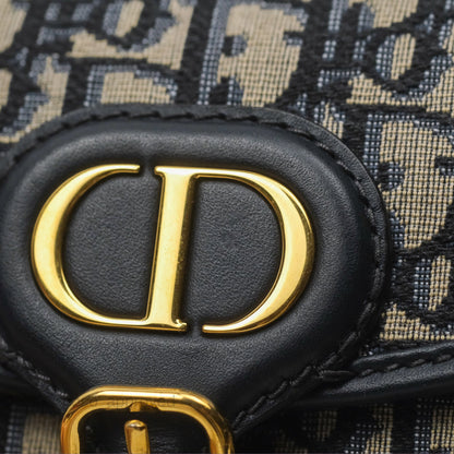 Dior Small Bobby Bag Blue Oblique Jacquard Canvas