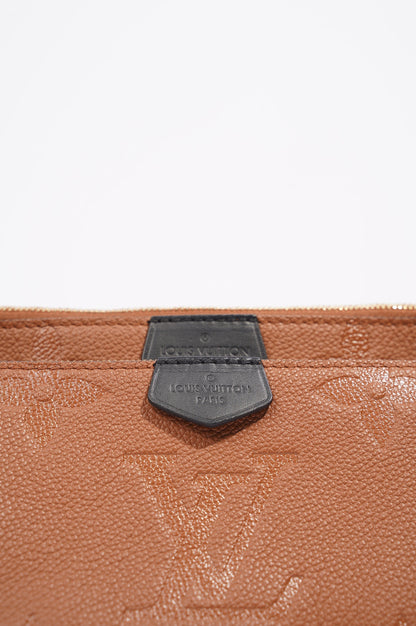 Louis Vuitton Womens Multi Pochette Accessoires Tan / Leopard