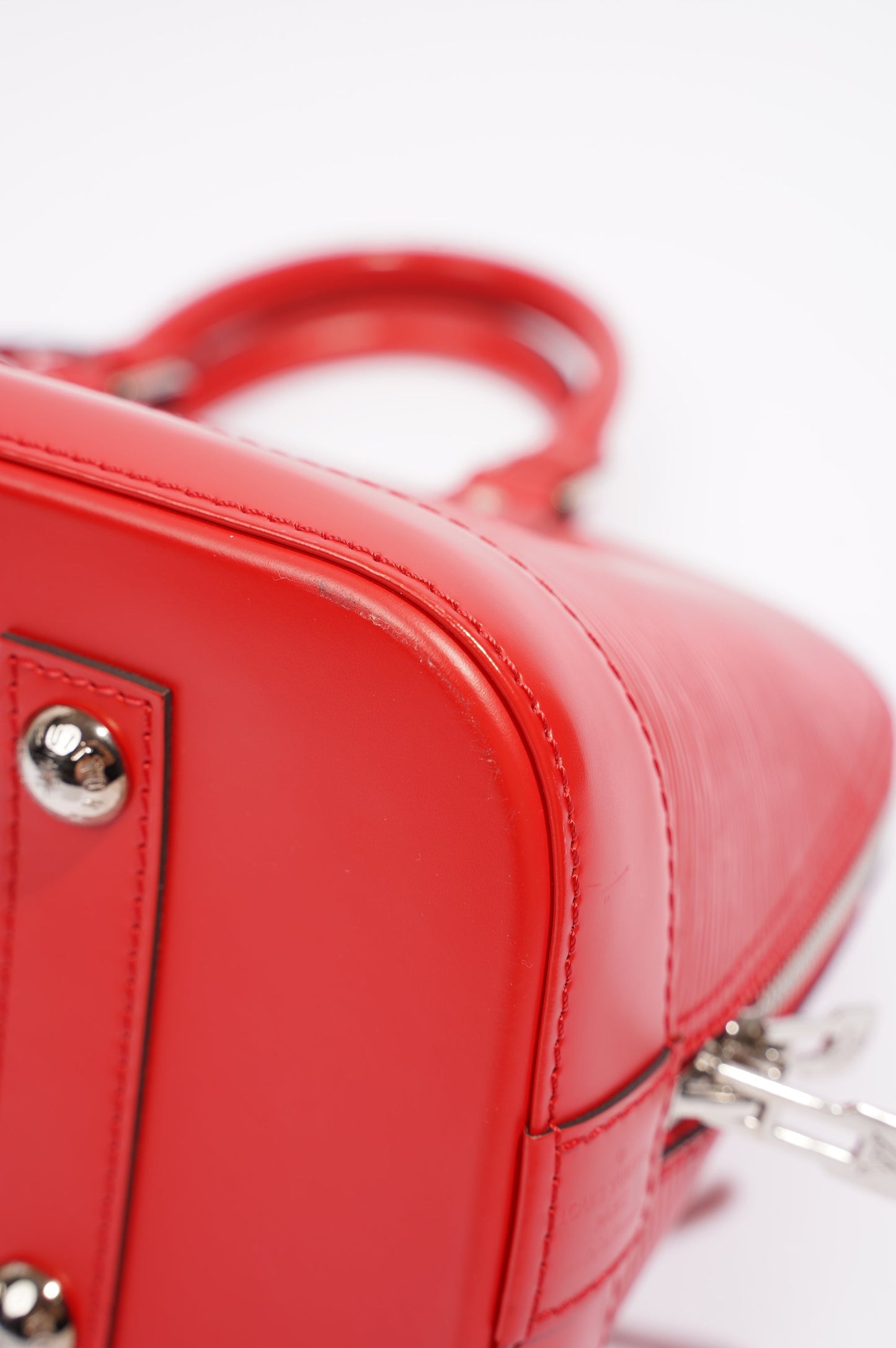Louis Vuitton Alma Red Epi Leather PM