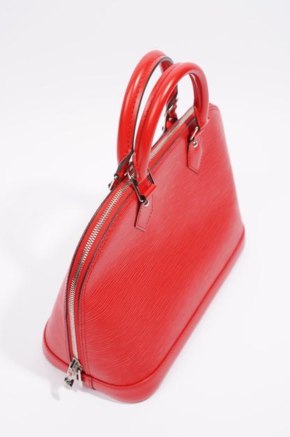 Louis Vuitton Alma Red Epi Leather PM