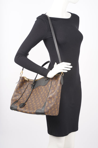 Louis Vuitton Womens Estrela Tote Bag Monogram / Black MM