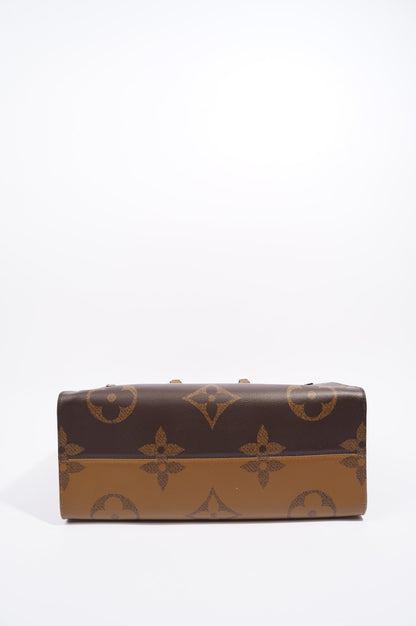 Louis Vuitton Womens On The Go Reverse Monogram GM