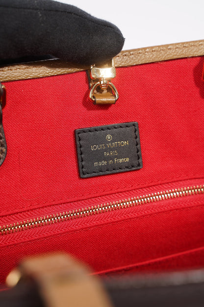 Louis Vuitton Womens On The Go Reverse Monogram GM