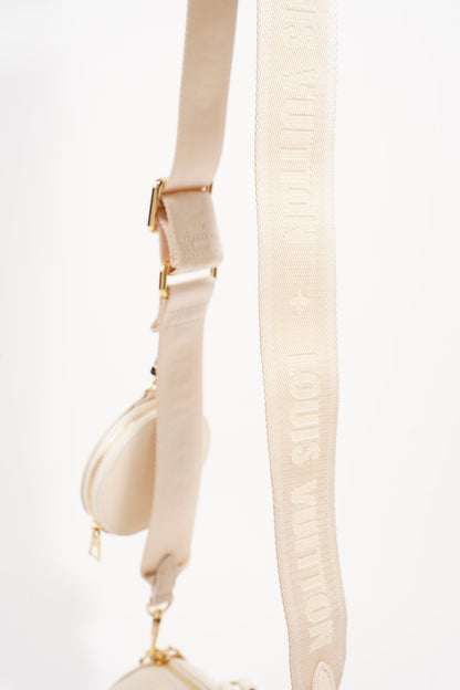 Louis Vuitton Womens Papillon BB Empreinte Cream