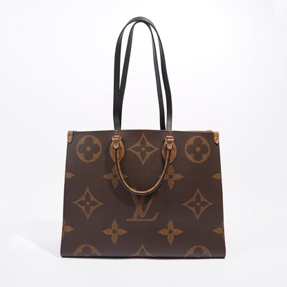 Louis Vuitton Womens On The Go Reverse Monogram GM