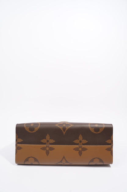 Louis Vuitton Womens On The Go Reverse Monogram GM