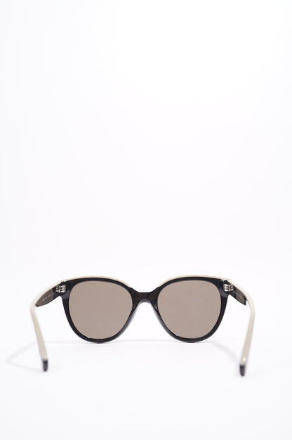 Chanel Butterfly Sunglasses Black Acetate 140