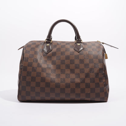 Louis Vuitton Womens Speedy Damier Ebene 30