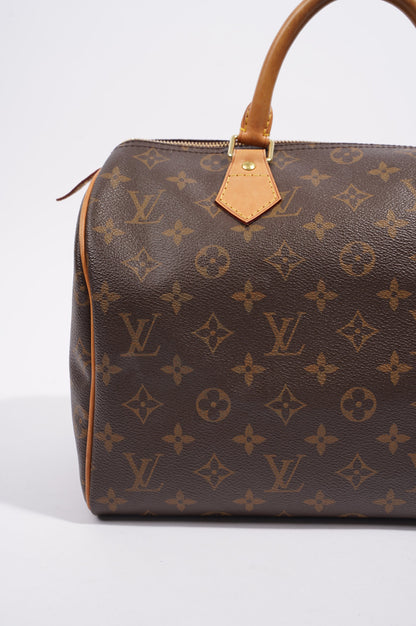 Louis Vuitton Womens Speedy Monogram 30