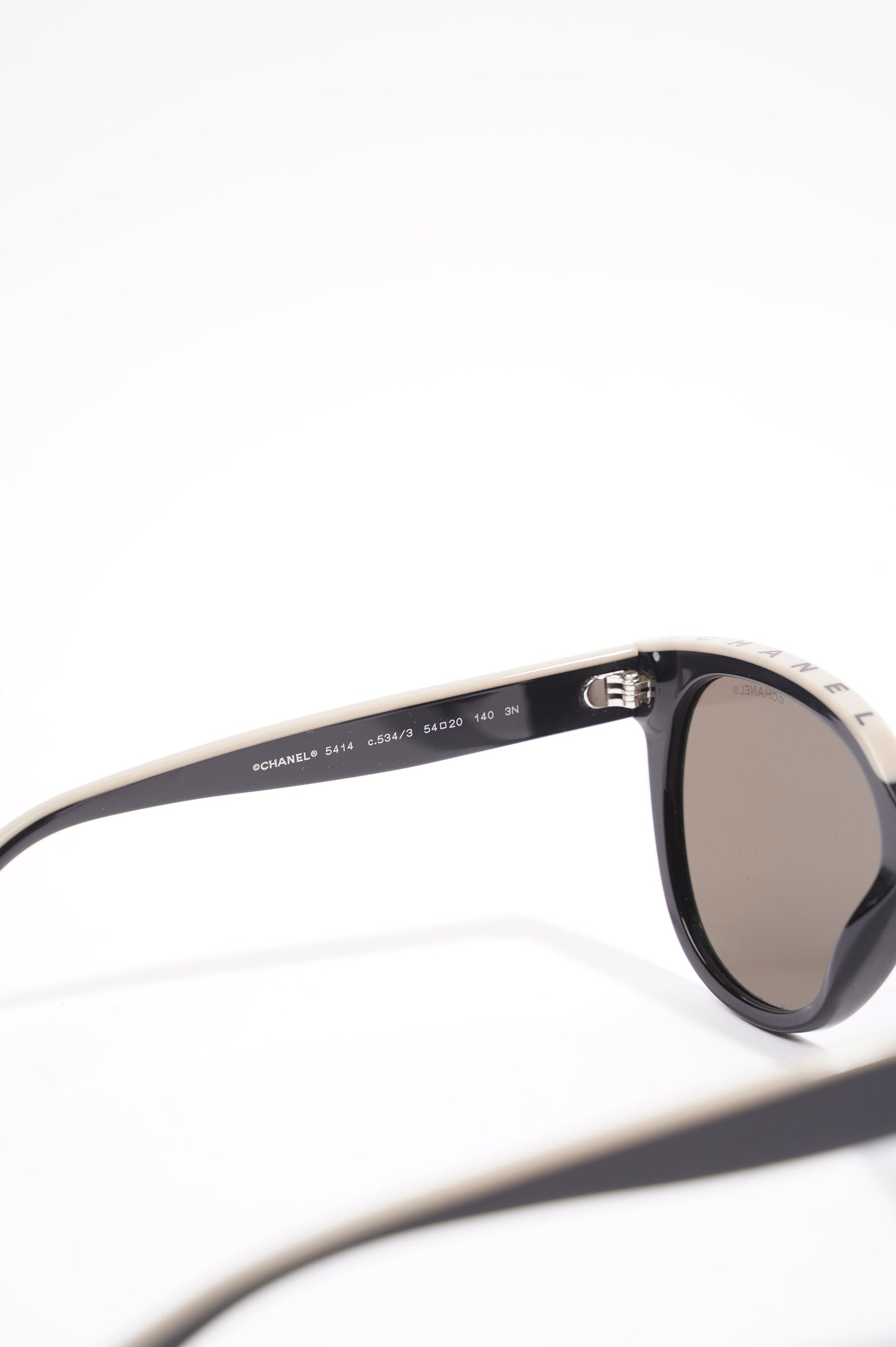 Chanel Butterfly Sunglasses Black Acetate 140
